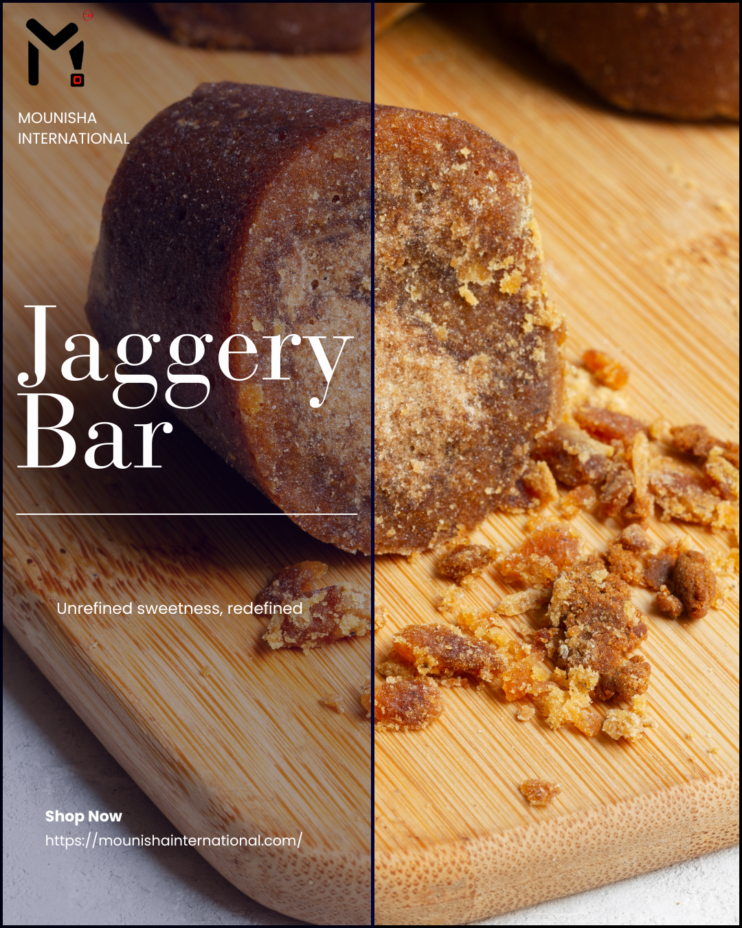 Nature’s sugar, crafted with care 🌾✨